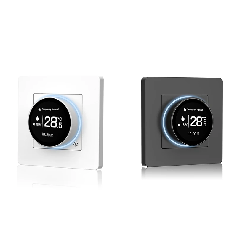 Умная ручка Tuya Zigbee, термостат, регулятор температуры нагрева газового котла, работает с Alexa Google Home A
Умная ручка Tuya Zigbee, термостат, регулятор температуры нагрева газового котла, работает с Alexa Google Home A