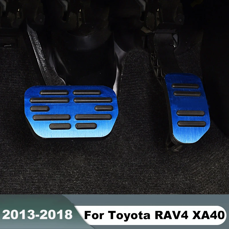 For Toyota RAV4 XA40 2013 2014 2015 2016 2017 2018 RAV 4 Aluminum Car Foot Pedal Accelerator Brake Pedals Cover Pad Accessories
For Toyota RAV4 XA40 2013 2014 2015 2016 2017 2018 RAV 4 Aluminum Car Foot Pedal Accelerator Brake Pedals Cover Pad Accessories