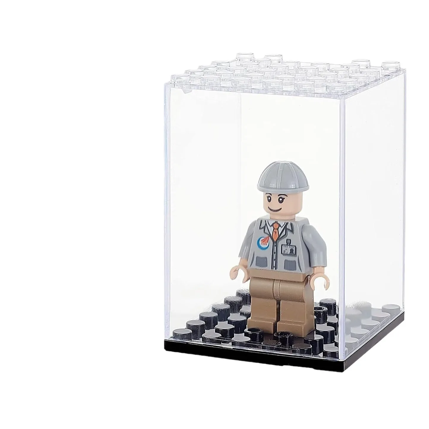 Mini Doll Building Block Minifigure Small Particle Display Box Stackable Diy Dust Cover Building Block Display Box With Base
Mini Doll Building Block Minifigure Small Particle Display Box Stackable Diy Dust Cover Building Block Display Box With Base