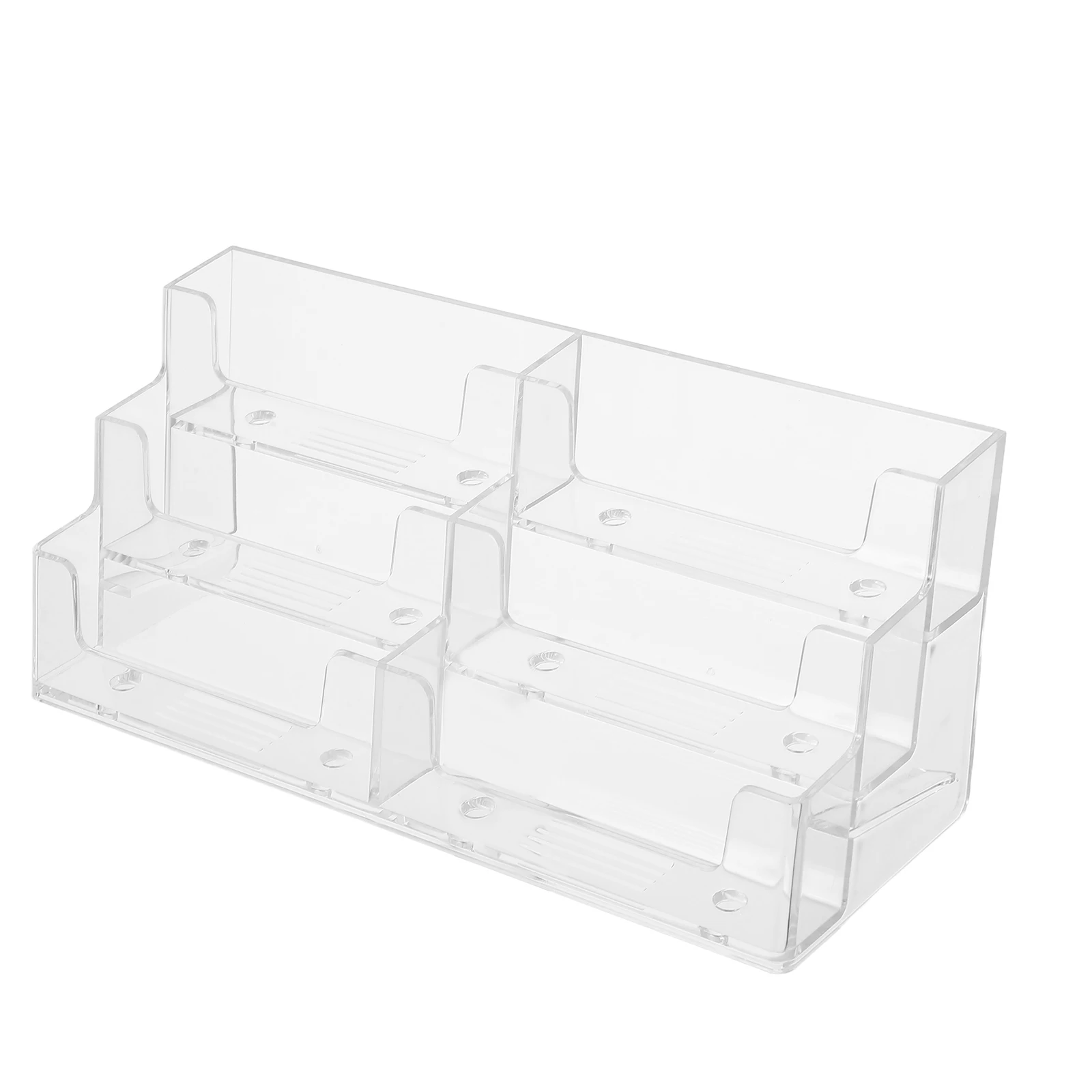 Business Card Holder Stand Transparent Desktop Display Case with Multiple Slots Sturdy Base for Name Cards Office Desk
Business Card Holder Stand Transparent Desktop Display Case with Multiple Slots Sturdy Base for Name Cards Office Desk