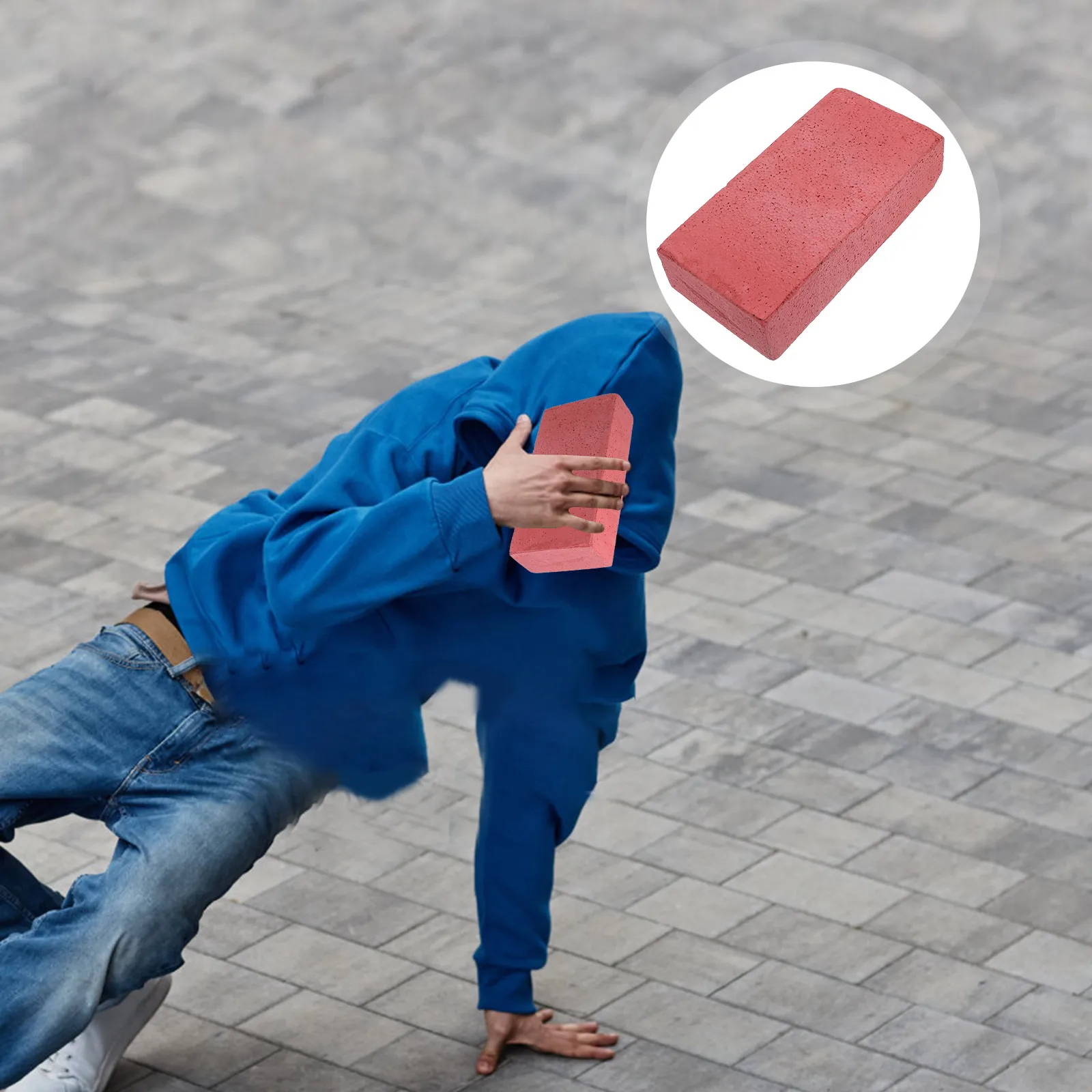Red Foam Bricks for Head Splitting Safe Large Blocks Realistic End Year Gifts Stage Props Comedy Gadgets Trick Toys
Red Foam Bricks for Head Splitting Safe Large Blocks Realistic End Year Gifts Stage Props Comedy Gadgets Trick Toys