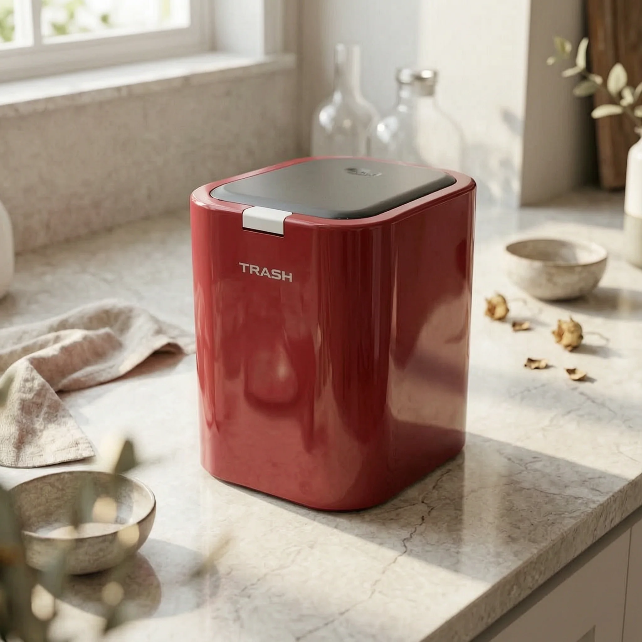 Slim Trash Bin Double Inner Container Press Lid Trash Can Narrow Slim Bin Space Saving Plastic Waste Basket Easy to Clean
Slim Trash Bin Double Inner Container Press Lid Trash Can Narrow Slim Bin Space Saving Plastic Waste Basket Easy to Clean