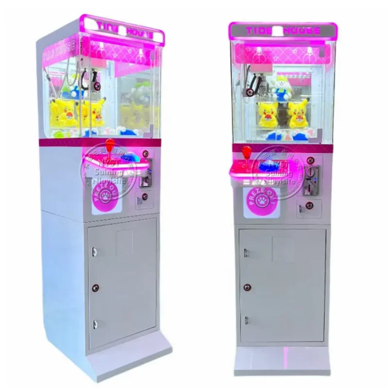 С аккпетром для купюр, индивидуальная мини-плюшевая игрушка с монетоприемником, кукла, коготь, кран, приз, торговый маленький аркадный игровой автомат
С аккпетром для купюр, индивидуальная мини-плюшевая игрушка с монетоприемником, кукла, коготь, кран, приз, торговый маленький аркадный игровой автомат