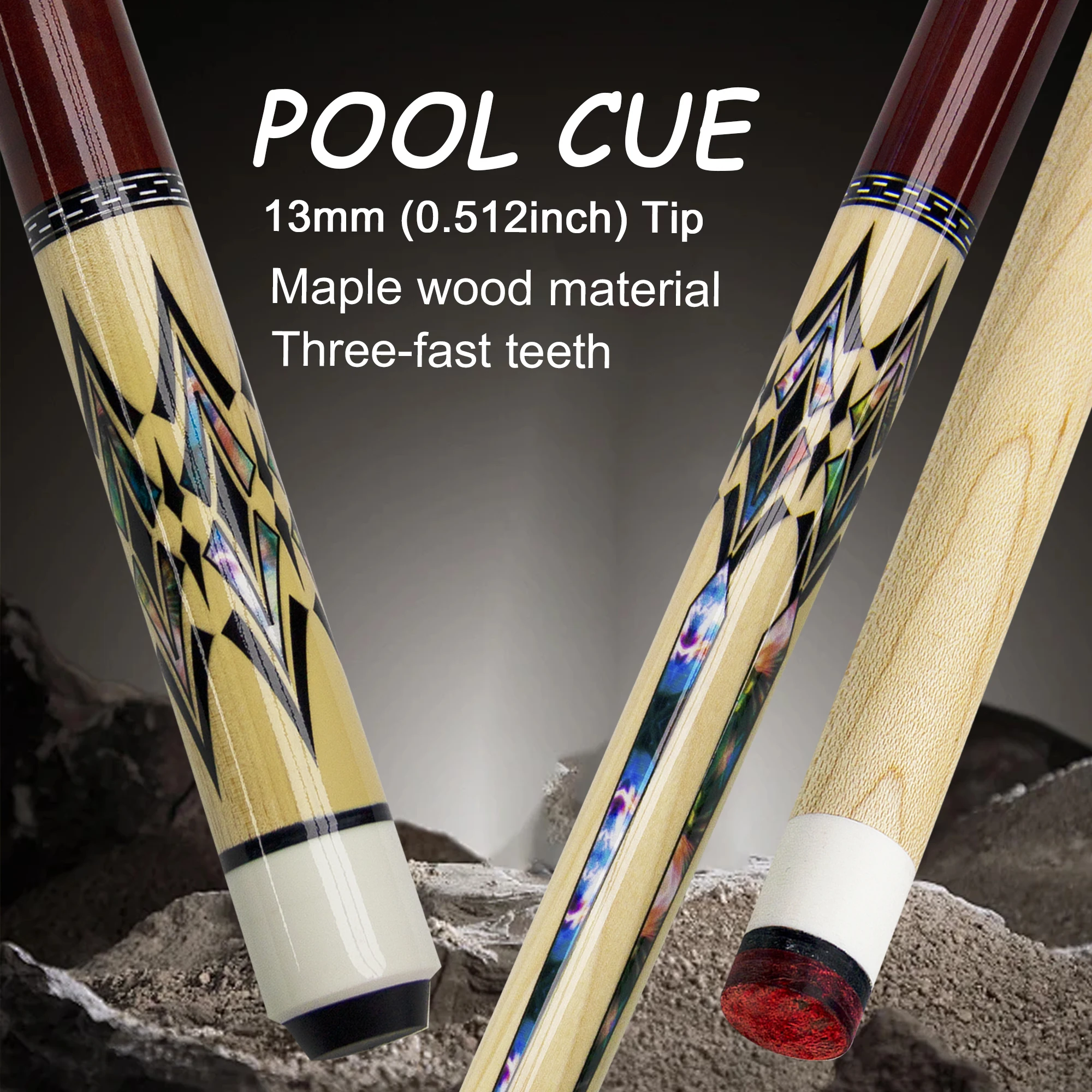 13mm Pool Bar, Made Of High-quality And Durable Maple Material, Suitable For Players Of All Levels To Use
13mm Pool Bar, Made Of High-quality And Durable Maple Material, Suitable For Players Of All Levels To Use