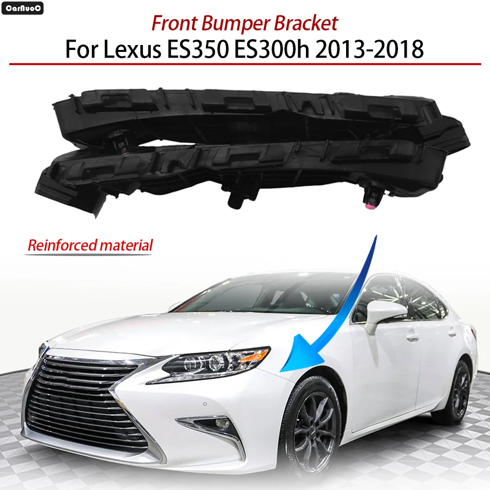 Perfect Fit Front Bumper Support Brackets L & R OEM Standard Easy Installation For Lexus ES350 ES300h 2013-2018
Perfect Fit Front Bumper Support Brackets L & R OEM Standard Easy Installation For Lexus ES350 ES300h 2013-2018