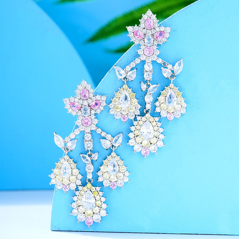 GODKI Famous Fireworks Ball Earrings for Women Wedding Cubic Zircon Fashion Engagement Party Jewelry pendientes mujer moda 2022
GODKI Famous Fireworks Ball Earrings for Women Wedding Cubic Zircon Fashion Engagement Party Jewelry pendientes mujer moda 2022