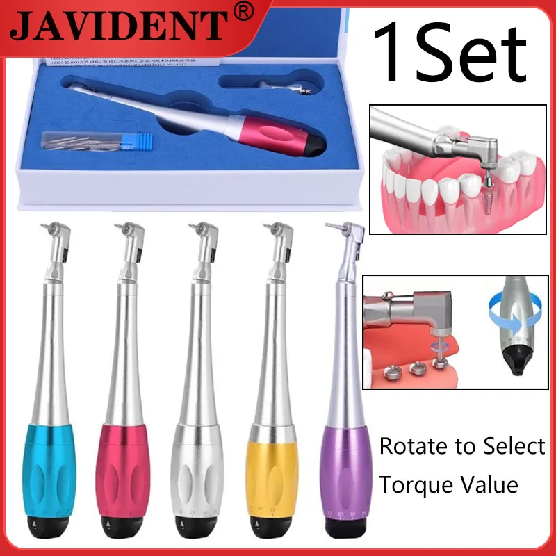 1Set Dental Implant Torque Wrench Universal Screwdriver Torque Wrench Dental Restoration Instruments Oral Instruments
1Set Dental Implant Torque Wrench Universal Screwdriver Torque Wrench Dental Restoration Instruments Oral Instruments