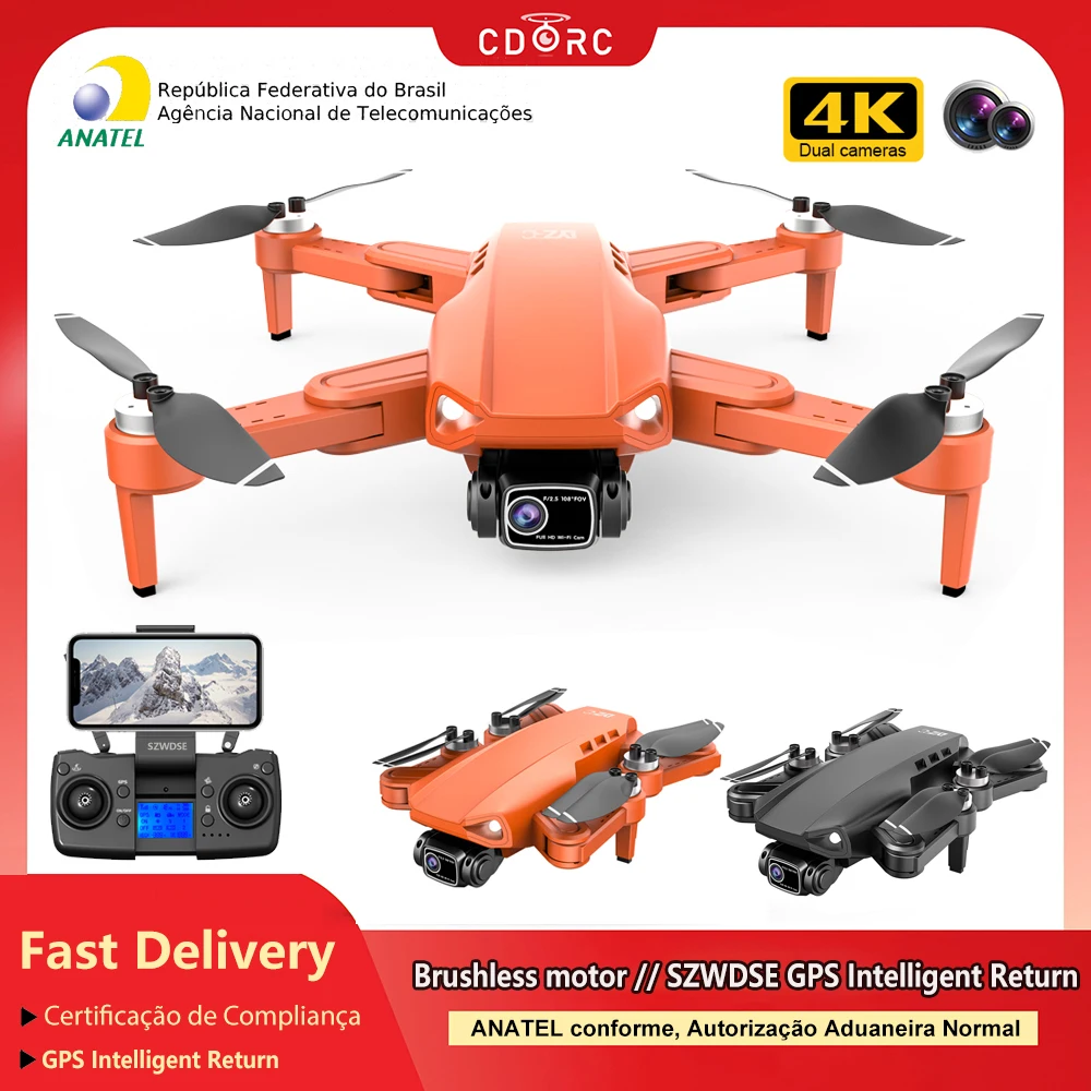 L900 PRO SE GPS Drone 4K Professional HD Camera WIFI FPV Brushless RC Foldable Quadcopter 3km Remote Control Dron Helicopter Toy
L900 PRO SE GPS Drone 4K Professional HD Camera WIFI FPV Brushless RC Foldable Quadcopter 3km Remote Control Dron Helicopter Toy