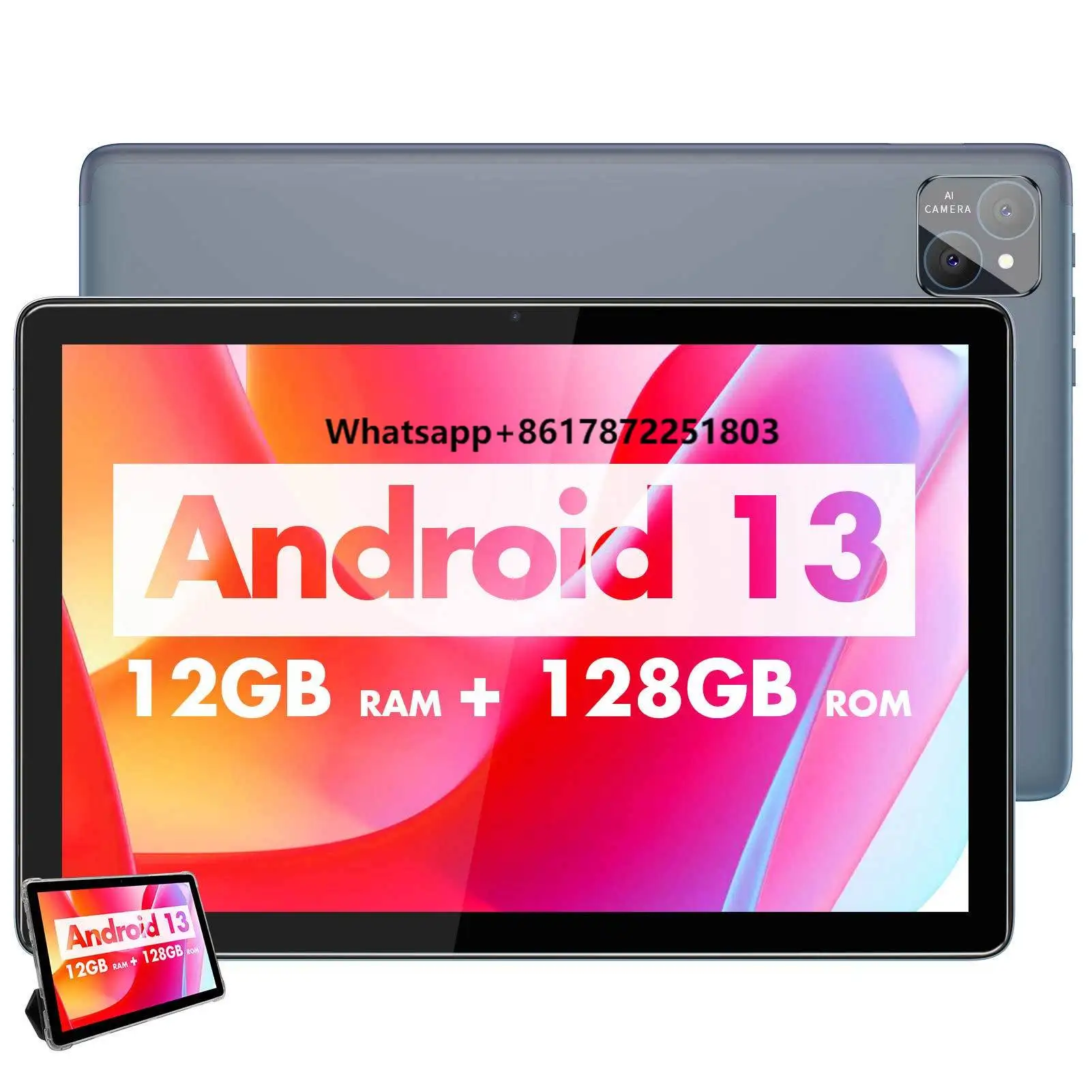 OEM Support 5G WIFI 10 Inch High-Performance Tablet Pc T606 CPU 12GB RAM128GB ROM 5.0M+8.0M Tablet Pc
OEM Support 5G WIFI 10 Inch High-Performance Tablet Pc T606 CPU 12GB RAM128GB ROM 5.0M+8.0M Tablet Pc
