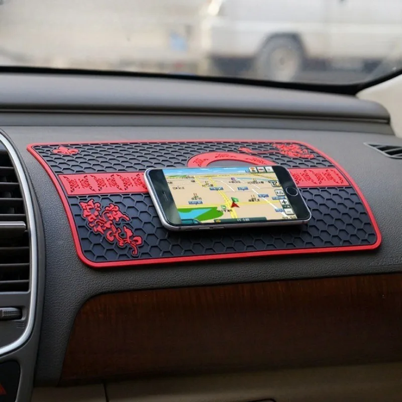 Car car anti-slip mat high temperature strong fixed inside the instrument table front desk sticky mat can put mobile phones
Car car anti-slip mat high temperature strong fixed inside the instrument table front desk sticky mat can put mobile phones