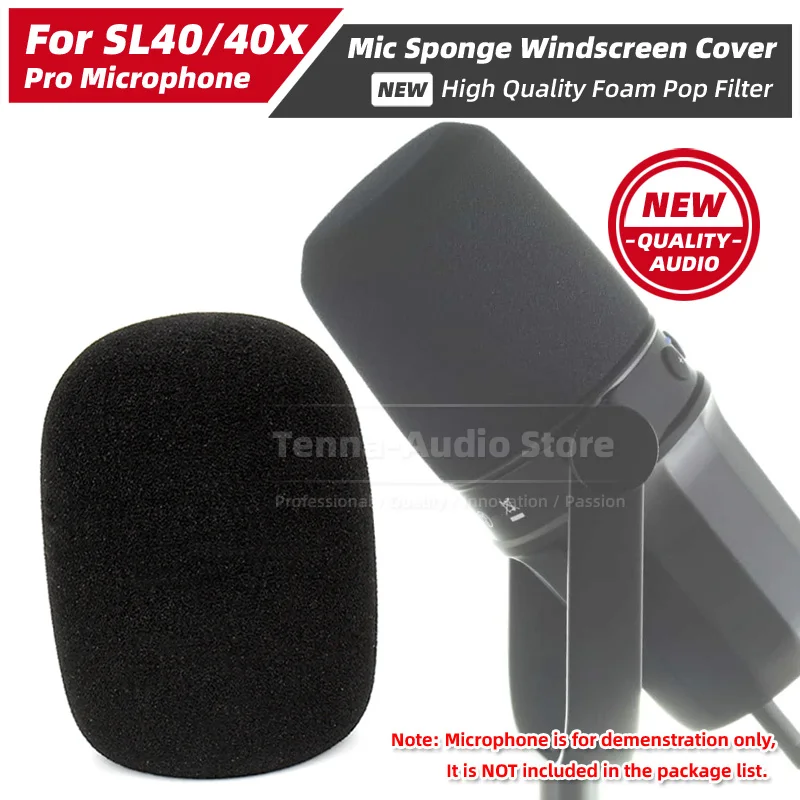 Replacement For FDUCE SL40 SL40X SL 40 X 40X Microphone Windscreen Pop Filter Mic Foam Cover Shield Windproof Sponge Windshield
Replacement For FDUCE SL40 SL40X SL 40 X 40X Microphone Windscreen Pop Filter Mic Foam Cover Shield Windproof Sponge Windshield