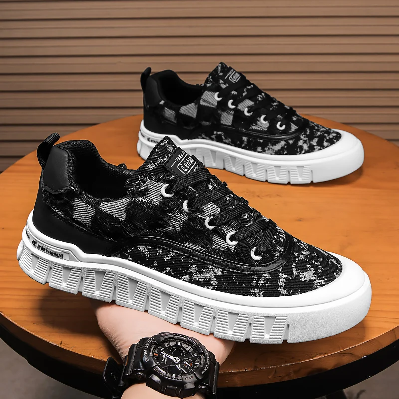 Summer New Breathable Canvas Shoes Men's Casual Shoes Breathable Male Sneakers Flats Outdoor Men's Shoes Running Vulcanized Shoe
Summer New Breathable Canvas Shoes Men's Casual Shoes Breathable Male Sneakers Flats Outdoor Men's Shoes Running Vulcanized Shoe