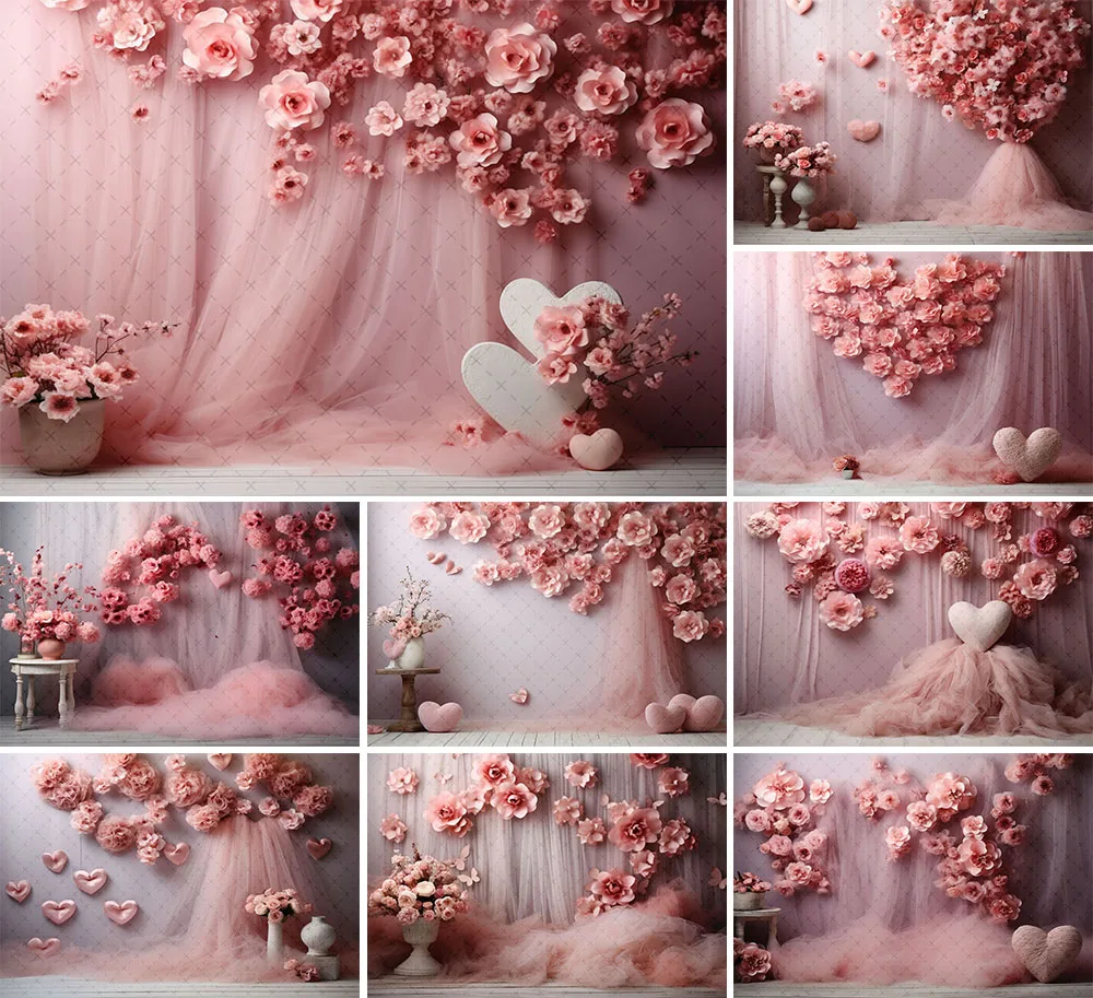 Mehofond Photography Background Valentine's Day Soft Pink Floral Balloon Love Kids Birthday Portrait Decor Backdrop Photo Studio
Mehofond Photography Background Valentine's Day Soft Pink Floral Balloon Love Kids Birthday Portrait Decor Backdrop Photo Studio