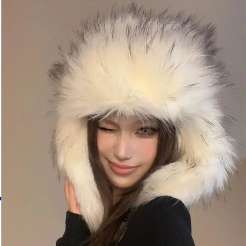 HOT Women's Winter Thickened Warm Beanie Imitation Mink Fur Russian Caps Y2K Fashion Ushanka Earflap Pilot Hat Trendy Bomber Hat
HOT Women's Winter Thickened Warm Beanie Imitation Mink Fur Russian Caps Y2K Fashion Ushanka Earflap Pilot Hat Trendy Bomber Hat