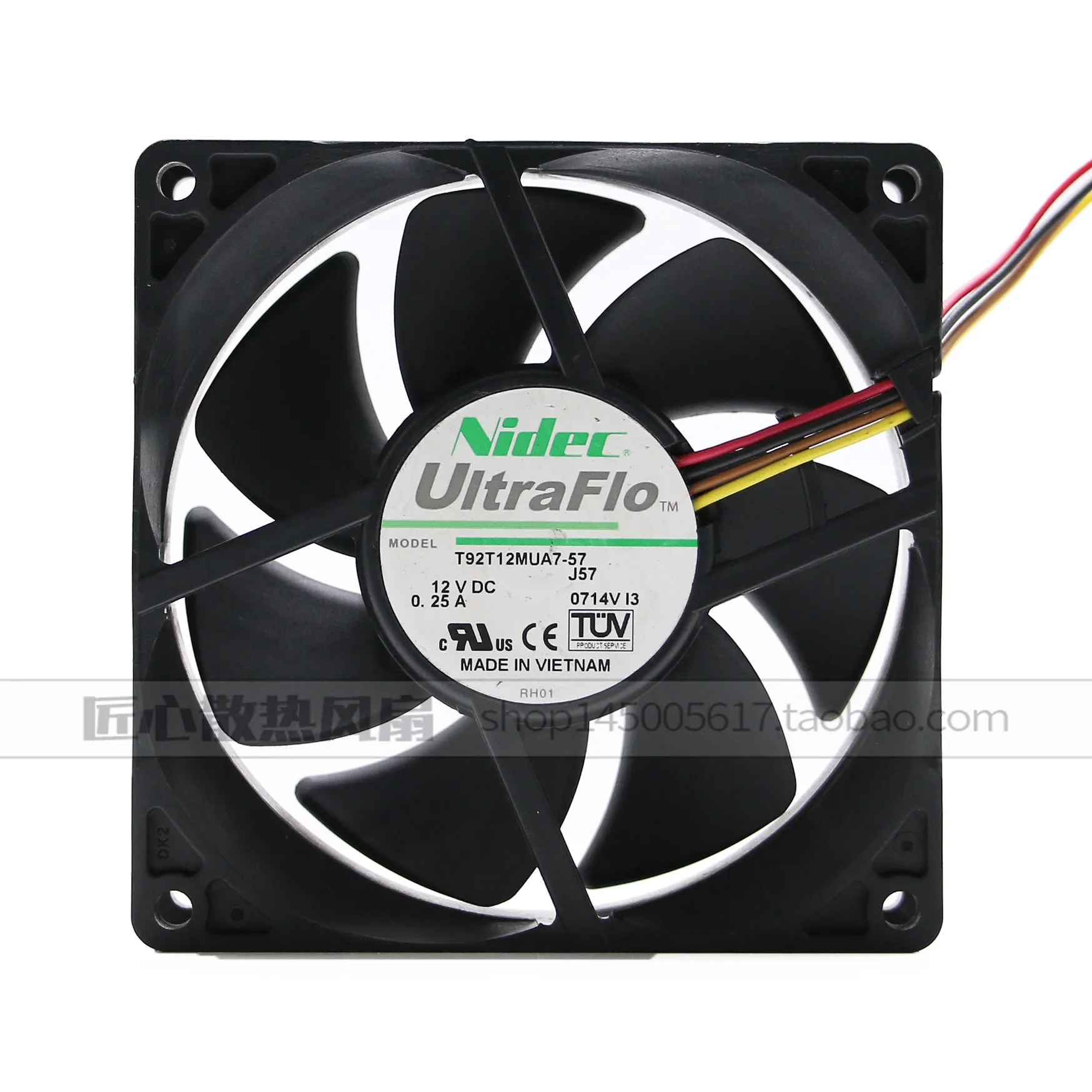 T92T12MUA7-57 9025 12V 0.25A 9CM PWM вентилятор управления скоростью
T92T12MUA7-57 9025 12V 0.25A 9CM PWM вентилятор управления скоростью