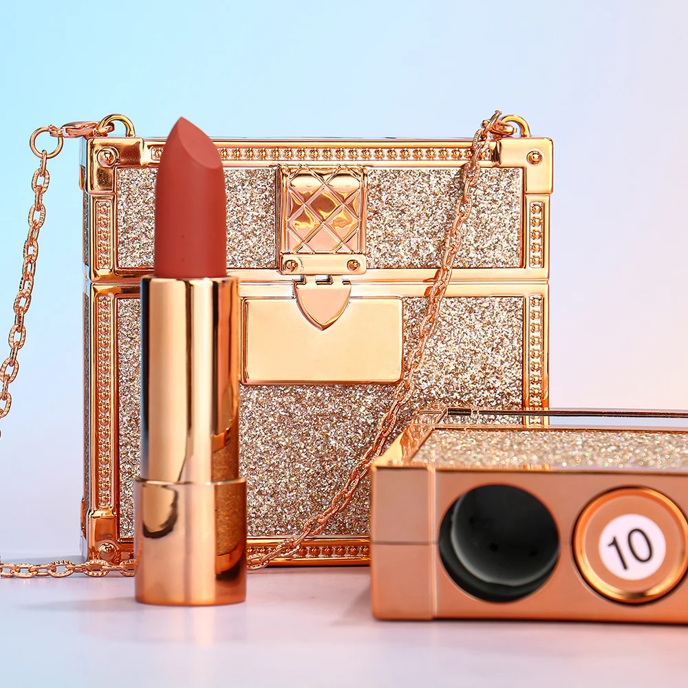 Private Label Lipstick Kit Custom Logo 3-Piece Chain Bag Push-Up Tube Solid Lipstick Set Waterproof Cosmetics Set Pigment Makeup
Private Label Lipstick Kit Custom Logo 3-Piece Chain Bag Push-Up Tube Solid Lipstick Set Waterproof Cosmetics Set Pigment Makeup
