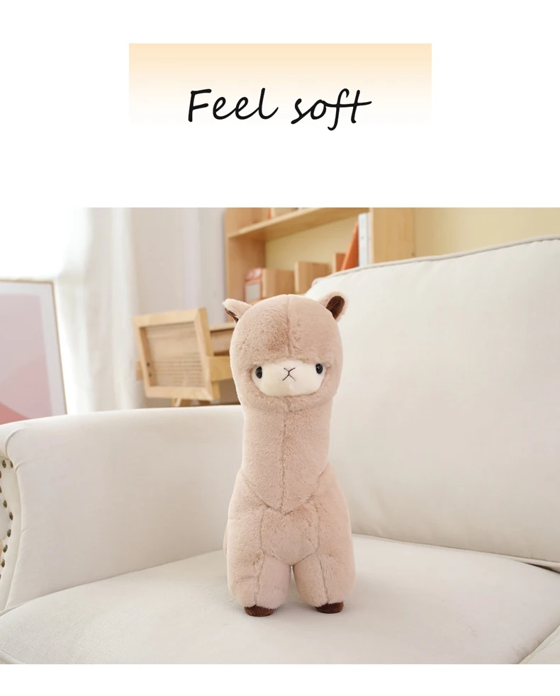 Extra Soft Alpaca Plush Pillow Versatile Cushion for Bed Sofa Office Floor Decor Non-Slip Bottom Machine Washable Gift Idea
Extra Soft Alpaca Plush Pillow Versatile Cushion for Bed Sofa Office Floor Decor Non-Slip Bottom Machine Washable Gift Idea