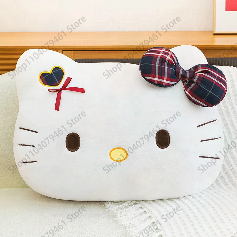 60cm Sanrio Hello Kitty Plaid Bow Plush Pillow Stuffed Doll Soft Kawaii Fluffy Anime Home Decor Gift For Girls Kids Lovely Daily
60cm Sanrio Hello Kitty Plaid Bow Plush Pillow Stuffed Doll Soft Kawaii Fluffy Anime Home Decor Gift For Girls Kids Lovely Daily