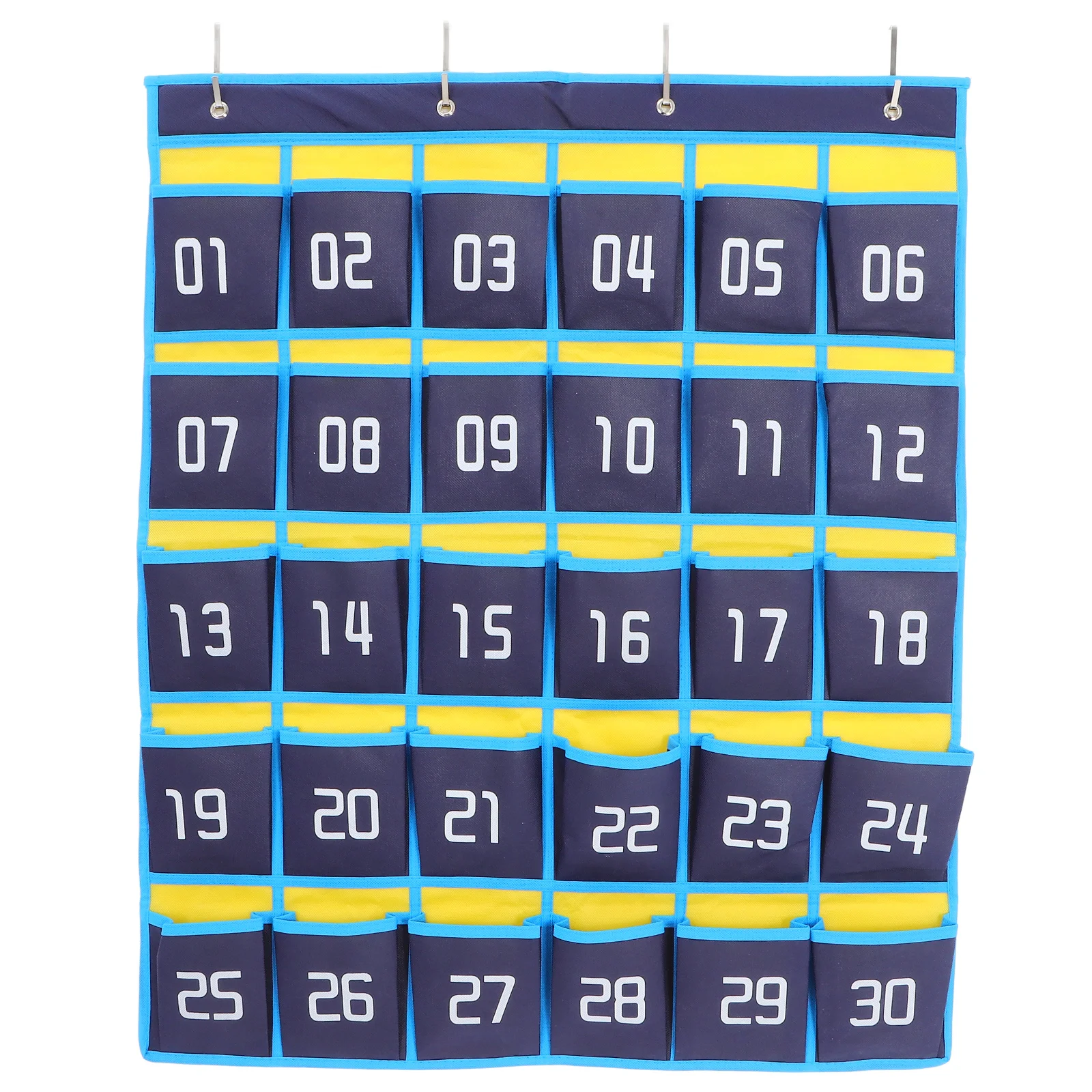 1pc Storage Pouch Hanging Pocket Chart For Classroom Numbered Cell Phone Holder Bag Wall Organizer Dormitory Mobile Phone
1pc Storage Pouch Hanging Pocket Chart For Classroom Numbered Cell Phone Holder Bag Wall Organizer Dormitory Mobile Phone