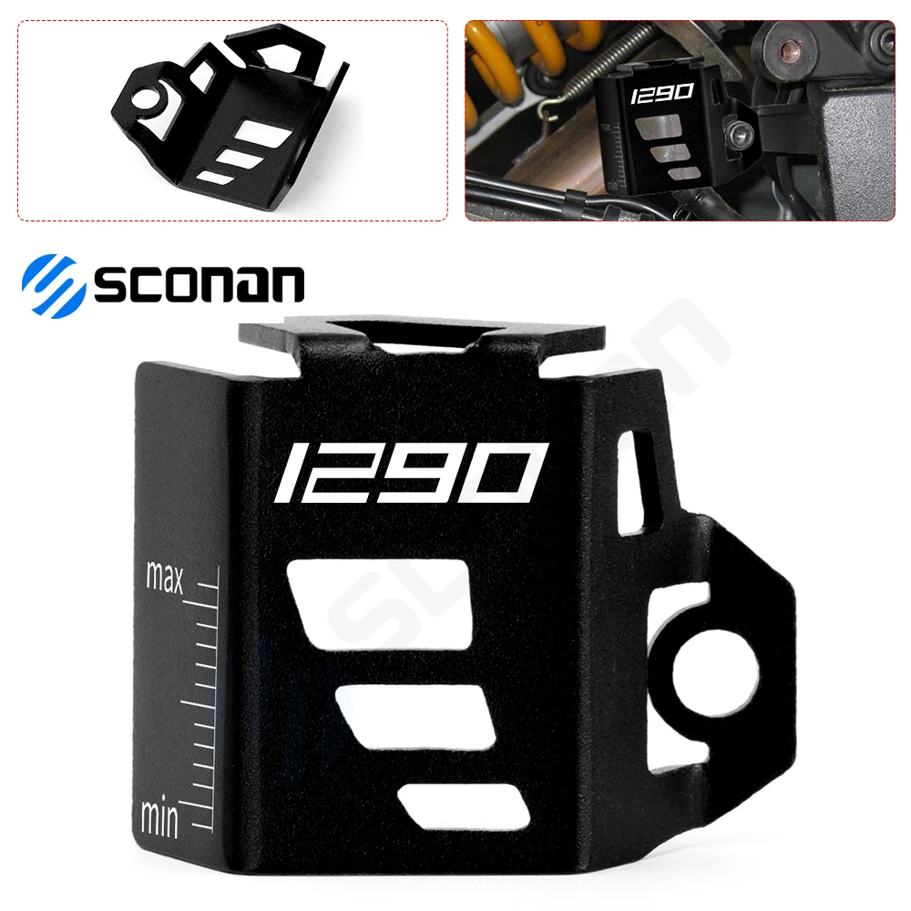 For KTM 1290 1290ADV 1290 SUPER DUKE R 1290 Super Adventure S T R Motorcycle Rear Brake Fluid Reservoir Guard Cover Protector
For KTM 1290 1290ADV 1290 SUPER DUKE R 1290 Super Adventure S T R Motorcycle Rear Brake Fluid Reservoir Guard Cover Protector