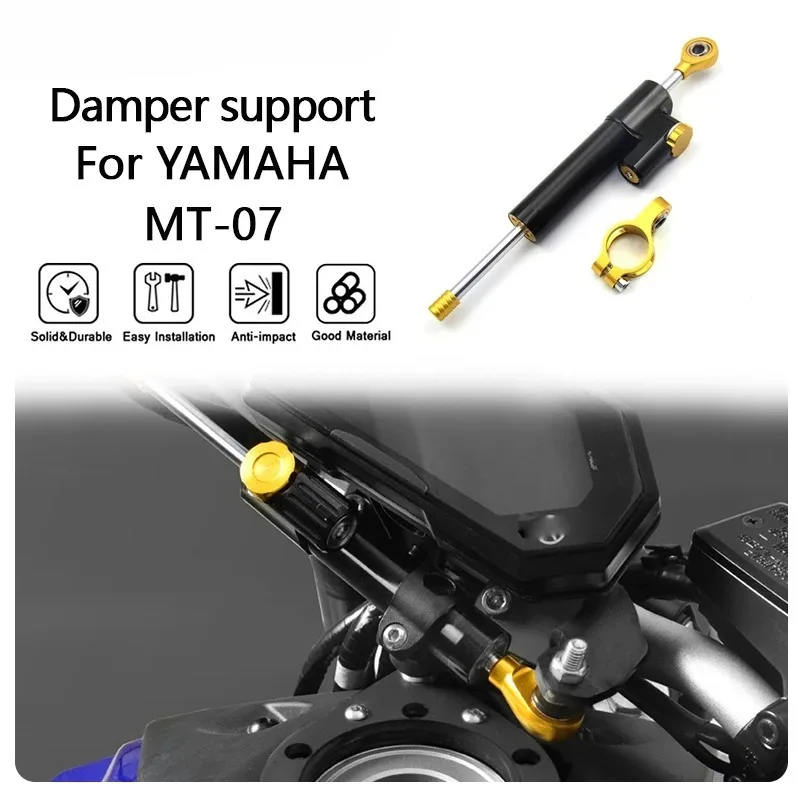 DONGTING for YAMAHA MT-07 2021-2024 Motorcycles Adjustable Steering Stabilizer Damper Bracket Mount Support Kit Accessories
DONGTING for YAMAHA MT-07 2021-2024 Motorcycles Adjustable Steering Stabilizer Damper Bracket Mount Support Kit Accessories