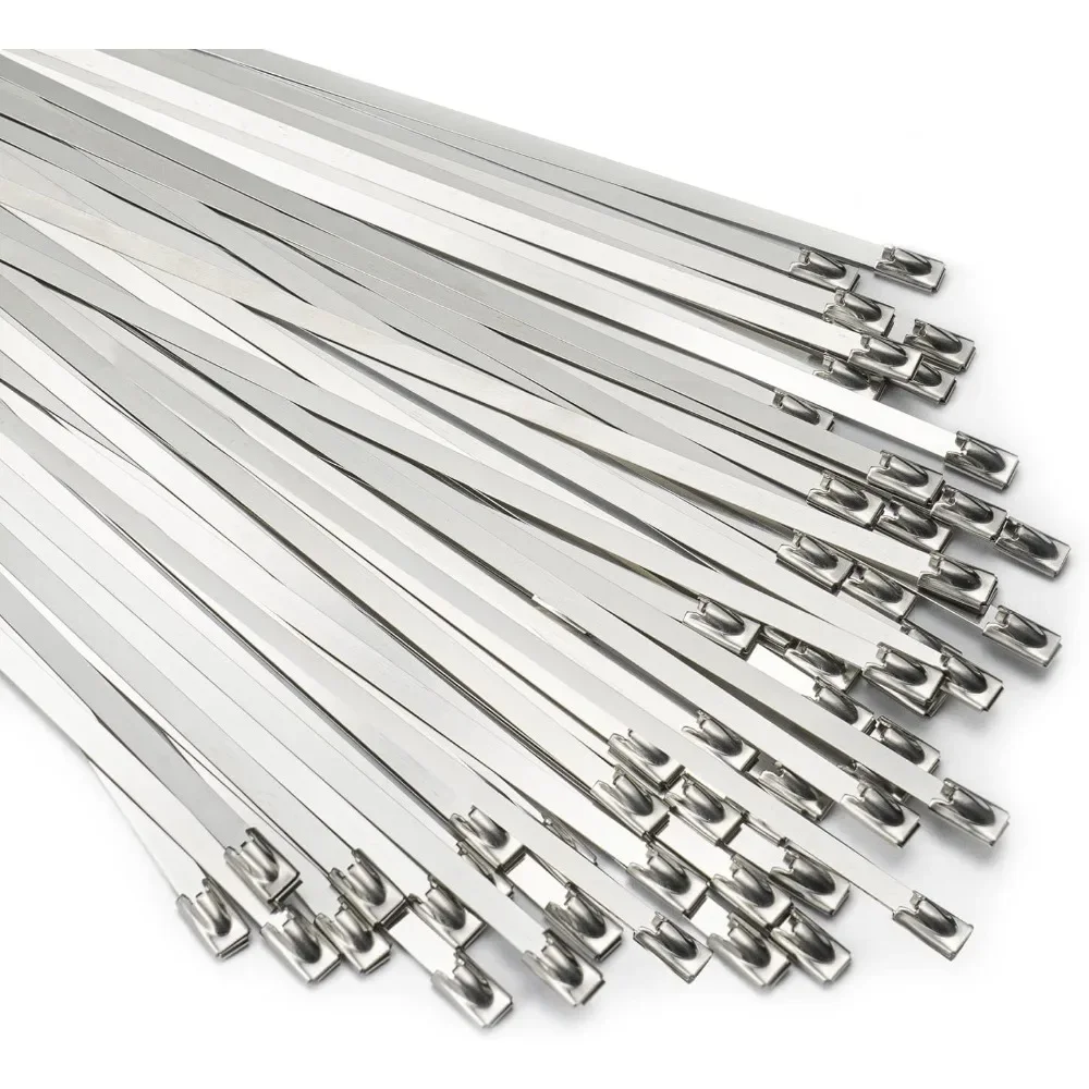 11.8 inch 100pcs 304 stainless steel zipper Strap Heavy multi-purpose self-locking cable strap Machinery, vehicles,
11.8 inch 100pcs 304 stainless steel zipper Strap Heavy multi-purpose self-locking cable strap Machinery, vehicles,