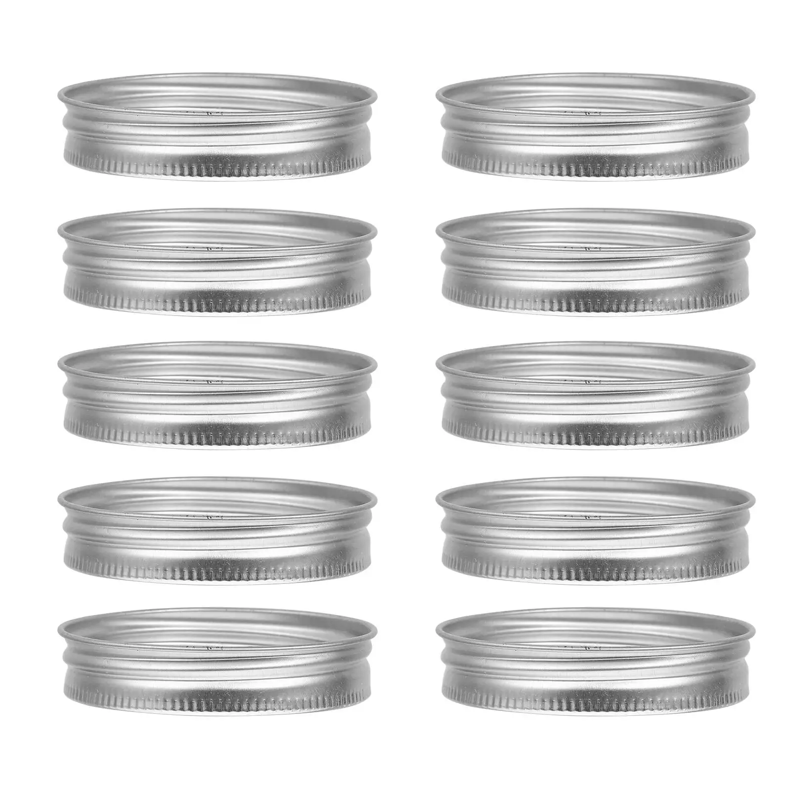 24 Pcs Tinplate Jar Lid Bands Easy Clean Dishwasher Safe Split Type Covers Storage Reusable Travel
24 Pcs Tinplate Jar Lid Bands Easy Clean Dishwasher Safe Split Type Covers Storage Reusable Travel