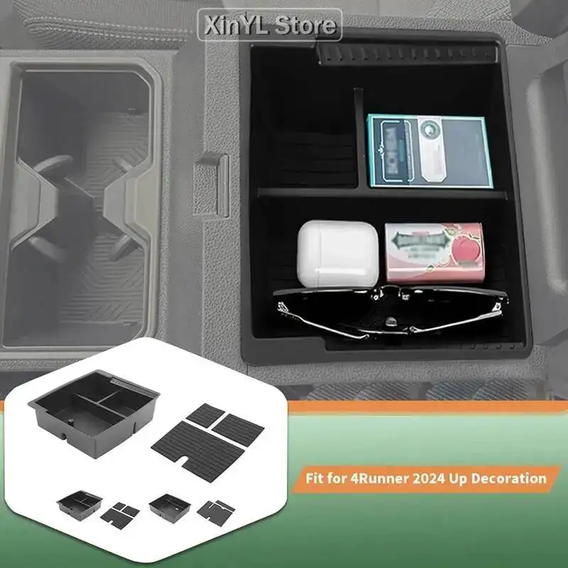 For Toyota 4Runner 2024 Up Armrest Storage Box Center Console Tray Holder Storage Box Organizer Accessories
For Toyota 4Runner 2024 Up Armrest Storage Box Center Console Tray Holder Storage Box Organizer Accessories