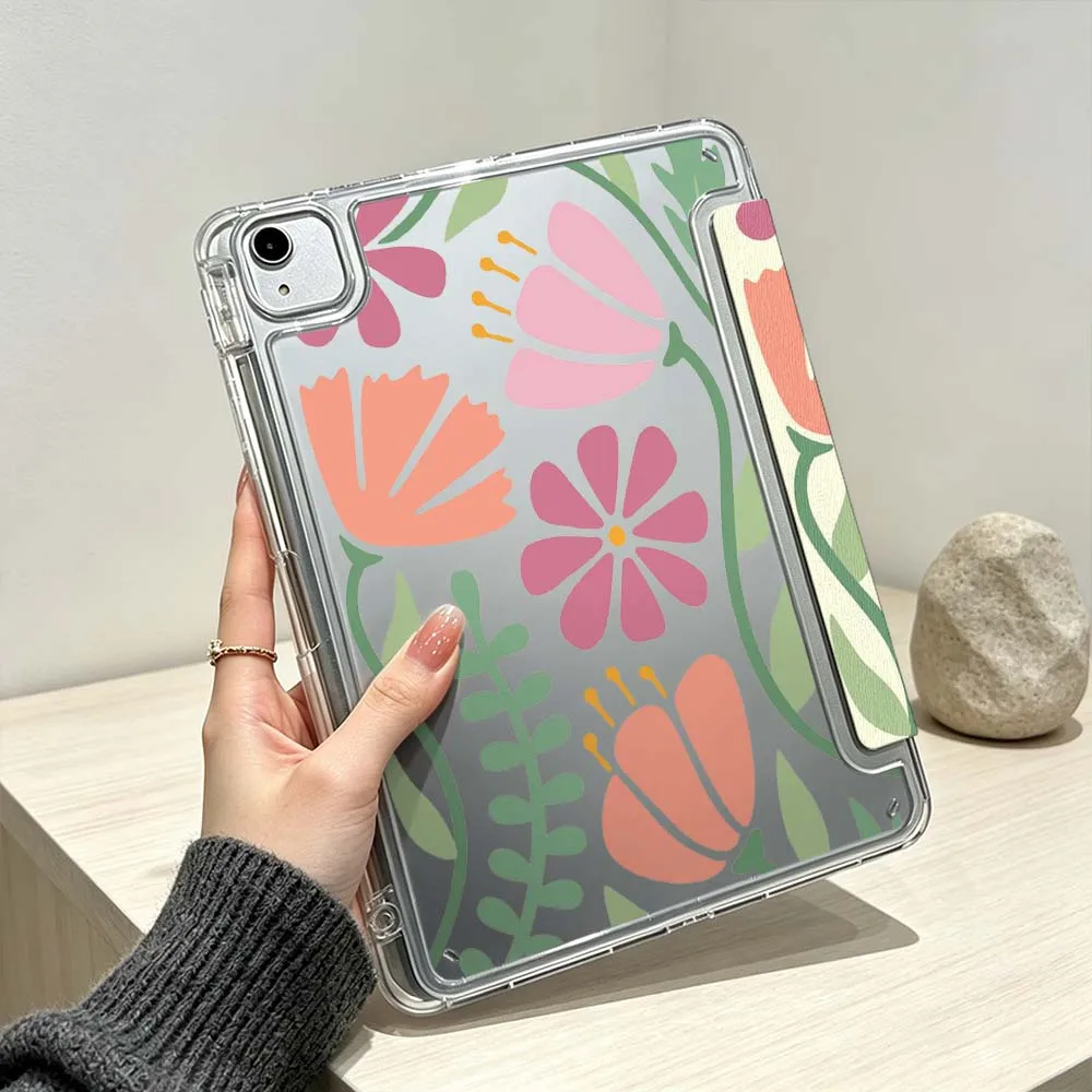 Cartoon Flowers For iPad Pro Air mini 6 5 4 3 2 1 11th 10th 6th 5th M5 M4 M3 M2 9gen Foldable 3Y Tablet Case Soft
Cartoon Flowers For iPad Pro Air mini 6 5 4 3 2 1 11th 10th 6th 5th M5 M4 M3 M2 9gen Foldable 3Y Tablet Case Soft