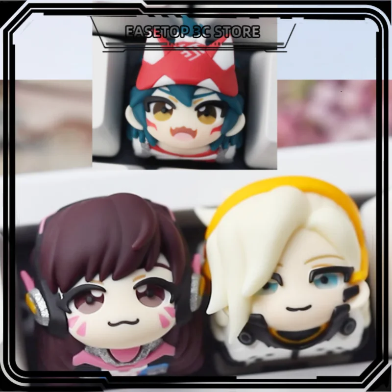 Колпачки для клавиш с игровой тематикой Overwatch, смоляная игровая тема Esc, милая индивидуальная креативная настройка, механическая клавиатура, игровые колпачки для клавиш
Колпачки для клавиш с игровой тематикой Overwatch, смоляная игровая тема Esc, милая индивидуальная креативная настройка, механическая клавиатура, игровые колпачки для клавиш