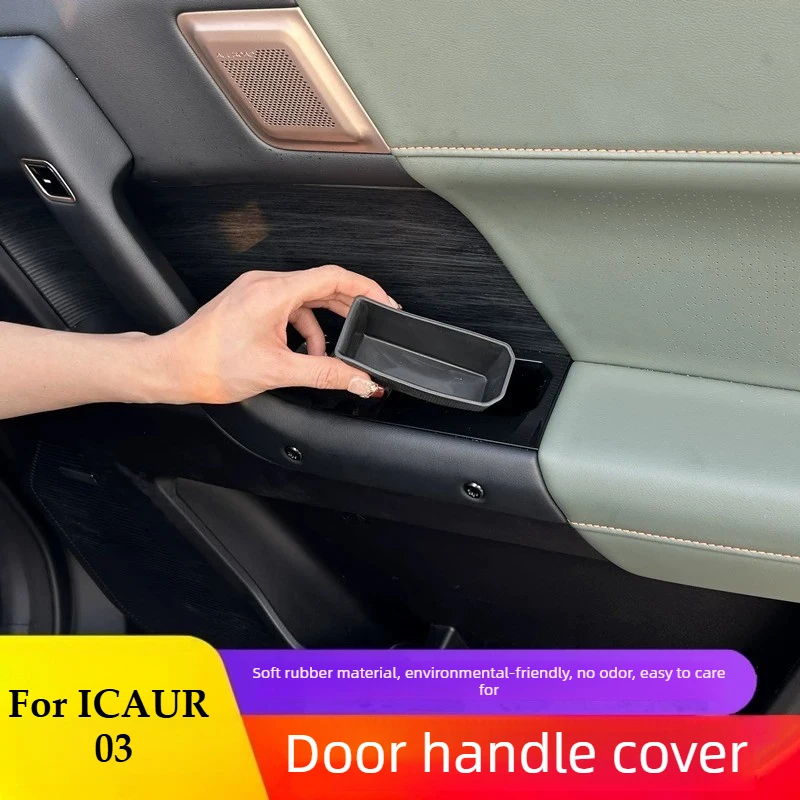 Suitable for Chery ICAUR 03 Door Handle Cover Four Door Buckle Protective Cover Storage Cushion Car Accessories Interior Tools
Suitable for Chery ICAUR 03 Door Handle Cover Four Door Buckle Protective Cover Storage Cushion Car Accessories Interior Tools