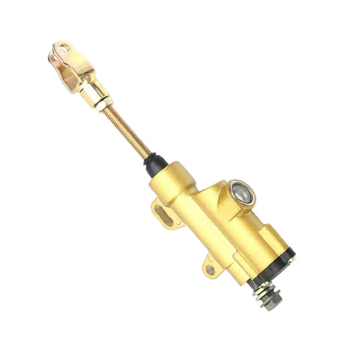 Gold Universal Rear Foot Hydraulic Master Cylinder Brake Pump for Motorcycle Motorbike ATV Dirt Bike Go Kart Scooter
Gold Universal Rear Foot Hydraulic Master Cylinder Brake Pump for Motorcycle Motorbike ATV Dirt Bike Go Kart Scooter
