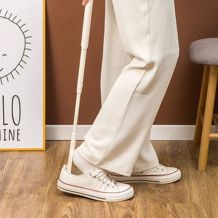 Professional Plastic Shoe Horn Long Handle Shoehorn Telescopic Adjustable Length Shoe Horn Shoe Spoon Useful Lazy Shoe Lifter
Professional Plastic Shoe Horn Long Handle Shoehorn Telescopic Adjustable Length Shoe Horn Shoe Spoon Useful Lazy Shoe Lifter