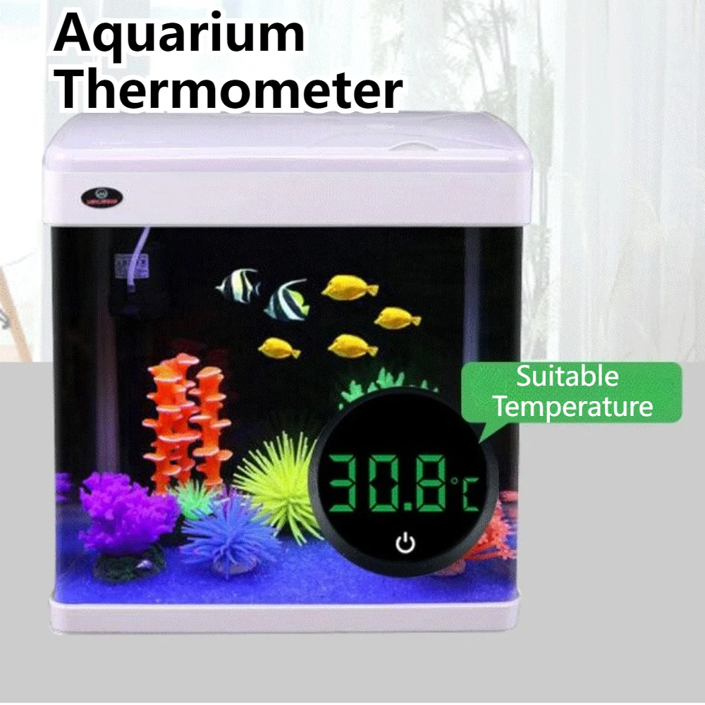 LCD Digital Aquarium Thermometer External LED Display Electronic Fish Tank Water Temperature Measurement Control Temp Meter
LCD Digital Aquarium Thermometer External LED Display Electronic Fish Tank Water Temperature Measurement Control Temp Meter