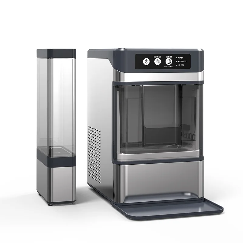 Small ice machine high-end household and commercial fully automatic chewing continuous crushed ice granules
Small ice machine high-end household and commercial fully automatic chewing continuous crushed ice granules