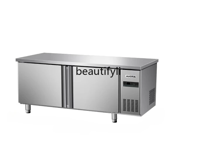 Workbench Freezer-18 ℃Platform Freezer Control Console Refrigerator Commercial Refrigeration Commercial Double Door Refrigerator
Workbench Freezer-18 ℃Platform Freezer Control Console Refrigerator Commercial Refrigeration Commercial Double Door Refrigerator