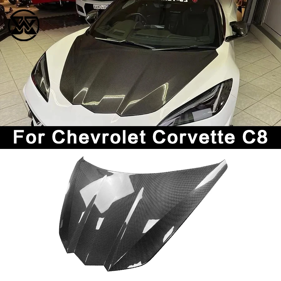 For Chevrolet Corvette C8 Carbon Fiber Front Engine Cover Air Vent Hood Intake Panel Bonnet Body Kit Car Accessories 
For Chevrolet Corvette C8 Carbon Fiber Front Engine Cover Air Vent Hood Intake Panel Bonnet Body Kit Car Accessories