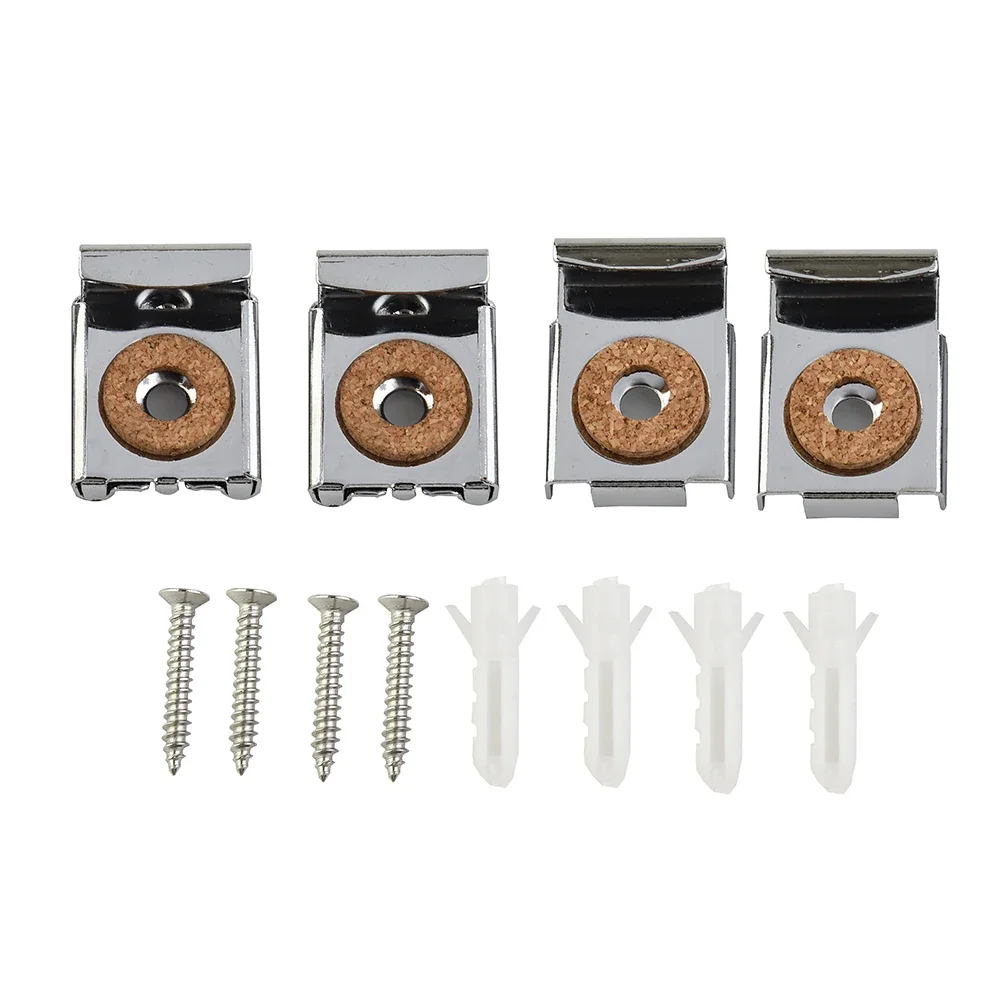 Chrome Glass Bracket Glass Bracket Chrome Metal Easy To Install Mounting Hanger Clamp Silver Wall Hanging 4pcs
Chrome Glass Bracket Glass Bracket Chrome Metal Easy To Install Mounting Hanger Clamp Silver Wall Hanging 4pcs
