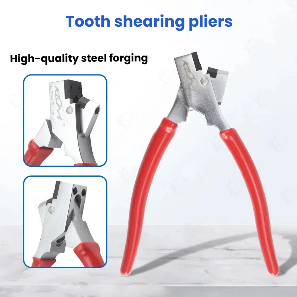 For KLOM 2 In 1 Tooth Gearing Pliers Cutters Key Blank Cutting Tool Locksmith Tool