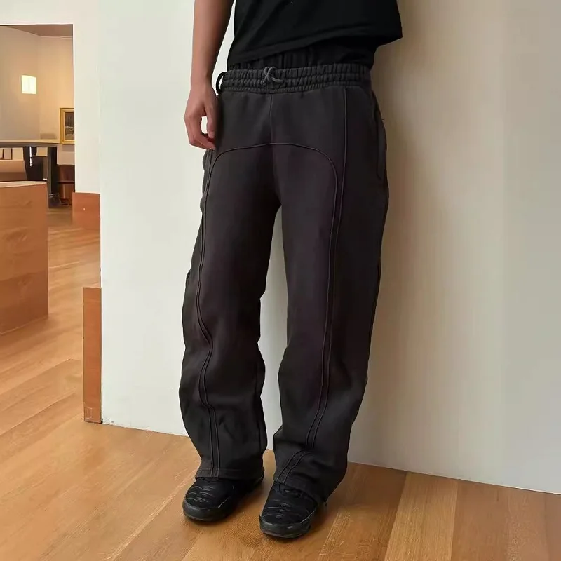 Y2k European American Elastic Strap Sweatpants Casual Pants Harajuku Fashion Casual High Street Hip-Hop Rap Street Wear Trend
Y2k European American Elastic Strap Sweatpants Casual Pants Harajuku Fashion Casual High Street Hip-Hop Rap Street Wear Trend