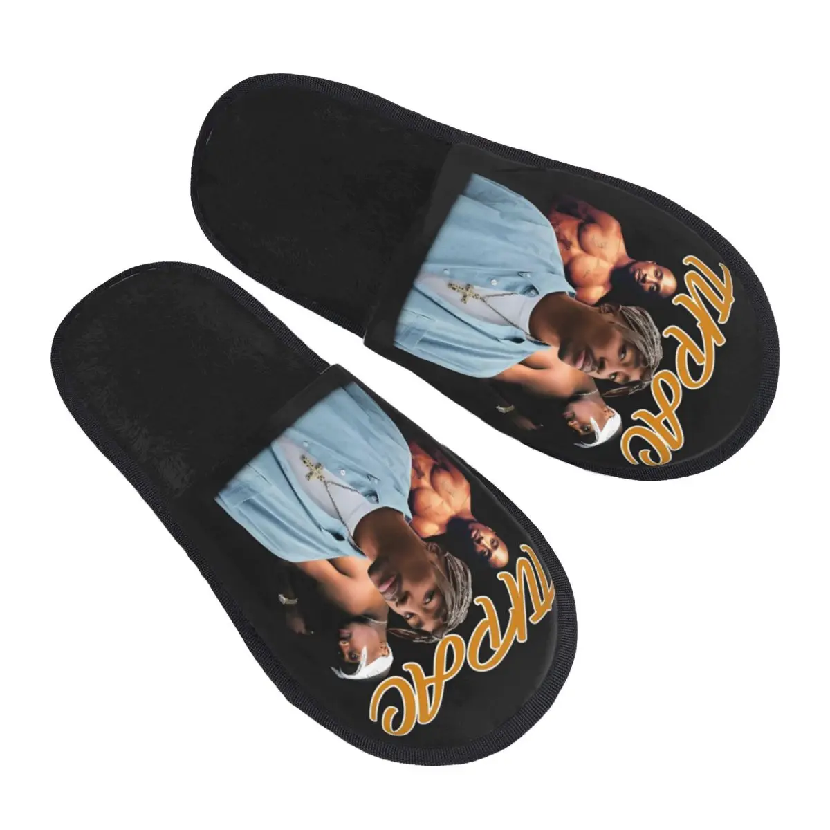 Custom Rapper Tupacs Shakurs 2Pac Makaveli Soft Memory Foam House Slippers Women Cozy Warm Anti-skid Sole Slipper
Custom Rapper Tupacs Shakurs 2Pac Makaveli Soft Memory Foam House Slippers Women Cozy Warm Anti-skid Sole Slipper