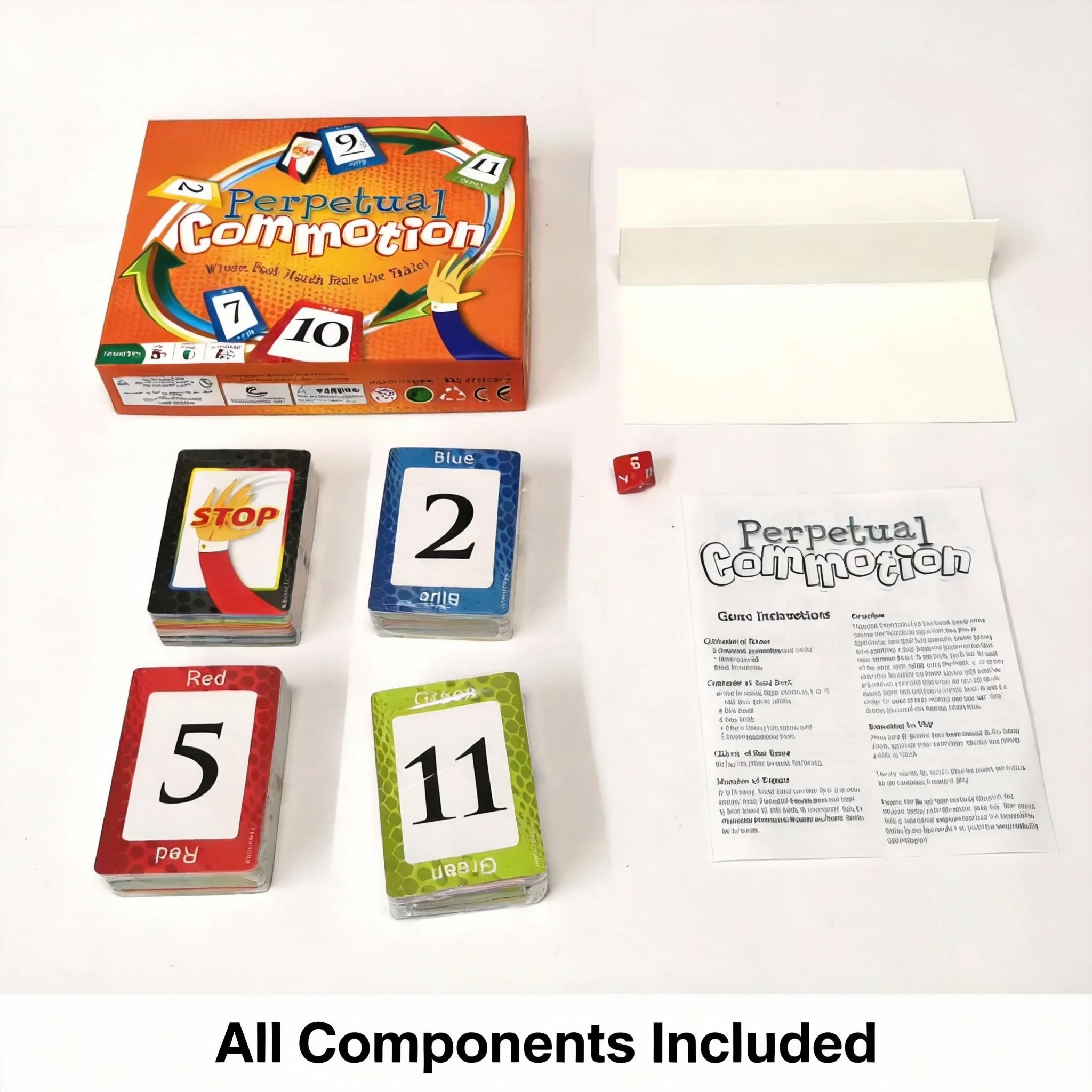 Fast-Paced Card Game - Color Number Matching Family Game for 2-6 Players Ages 8+, Exciting Game Night Entertainment
Fast-Paced Card Game - Color Number Matching Family Game for 2-6 Players Ages 8+, Exciting Game Night Entertainment