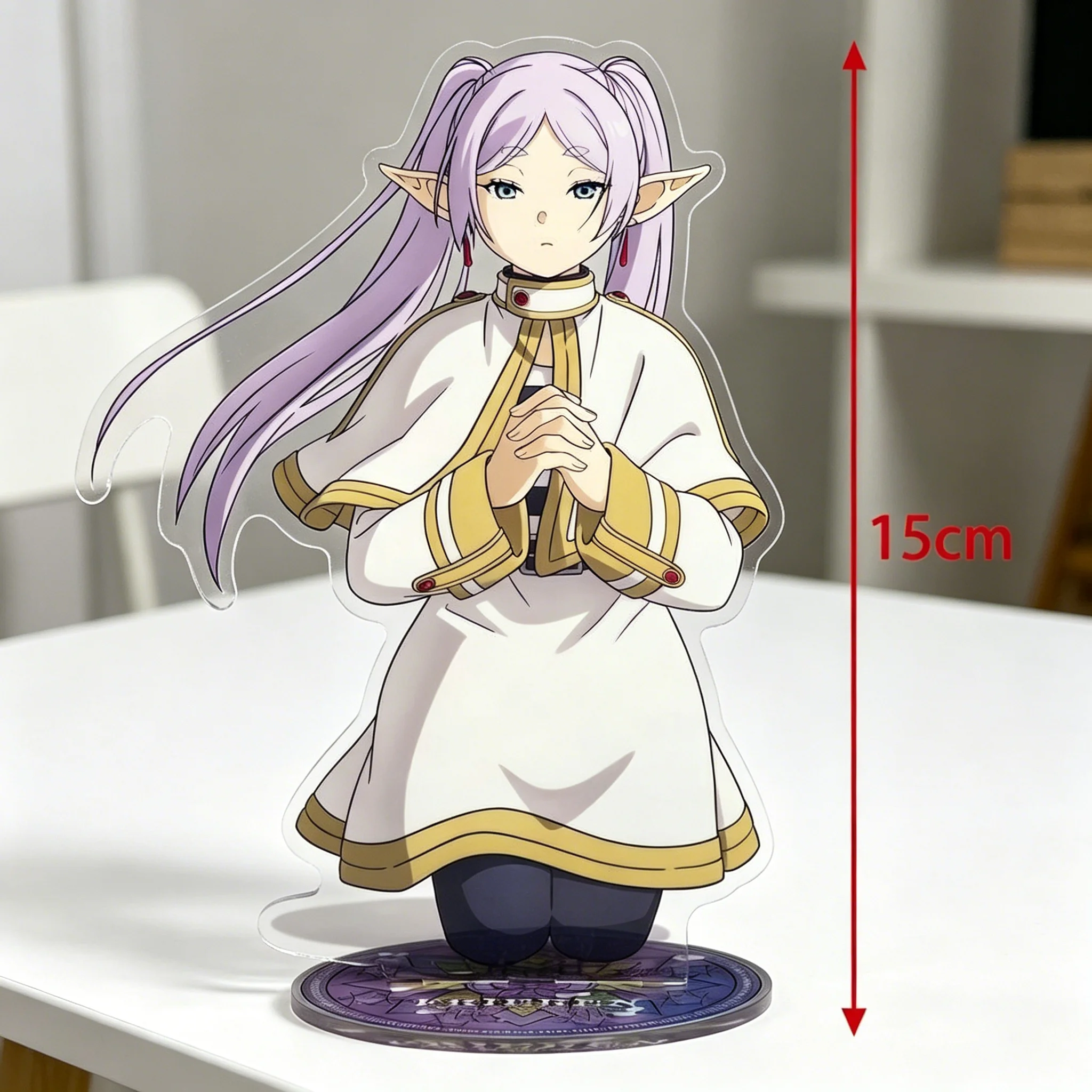 Frieren Anime Acrylic Stand Keychain Kneeling Figure Desk Top Decoration Sign Board Cosplay Cartoon Ornaments Kids Girl Gift
Frieren Anime Acrylic Stand Keychain Kneeling Figure Desk Top Decoration Sign Board Cosplay Cartoon Ornaments Kids Girl Gift