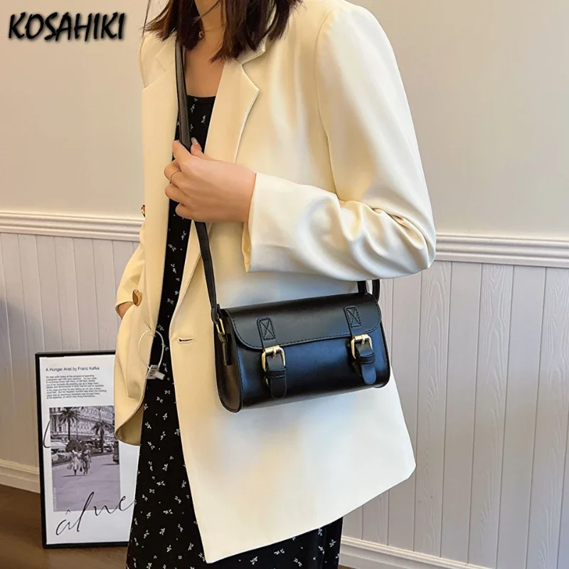 Vintage Luxury Design Chic Shoulder Bag Women Elegant Simple All Match Handbags Fashion Office Lady Crossbody Bags Y2k Aesthetic
Vintage Luxury Design Chic Shoulder Bag Women Elegant Simple All Match Handbags Fashion Office Lady Crossbody Bags Y2k Aesthetic