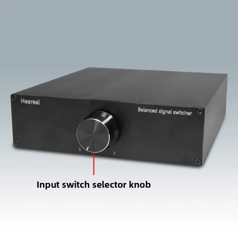 Passive Audio Switcher 2 In 1 Out Balanced Port XLR Audio Signal Lossless XLR Converter 1 In 2 Out
Passive Audio Switcher 2 In 1 Out Balanced Port XLR Audio Signal Lossless XLR Converter 1 In 2 Out