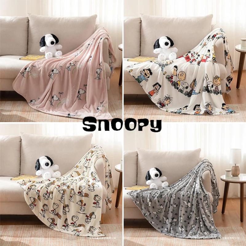 Snoopy Blanket Anime Plush Flannel Fleece Blanket Women Air Conditioning Blanket Office Nap Shawl for Sofa Couch Bed Accessories
Snoopy Blanket Anime Plush Flannel Fleece Blanket Women Air Conditioning Blanket Office Nap Shawl for Sofa Couch Bed Accessories