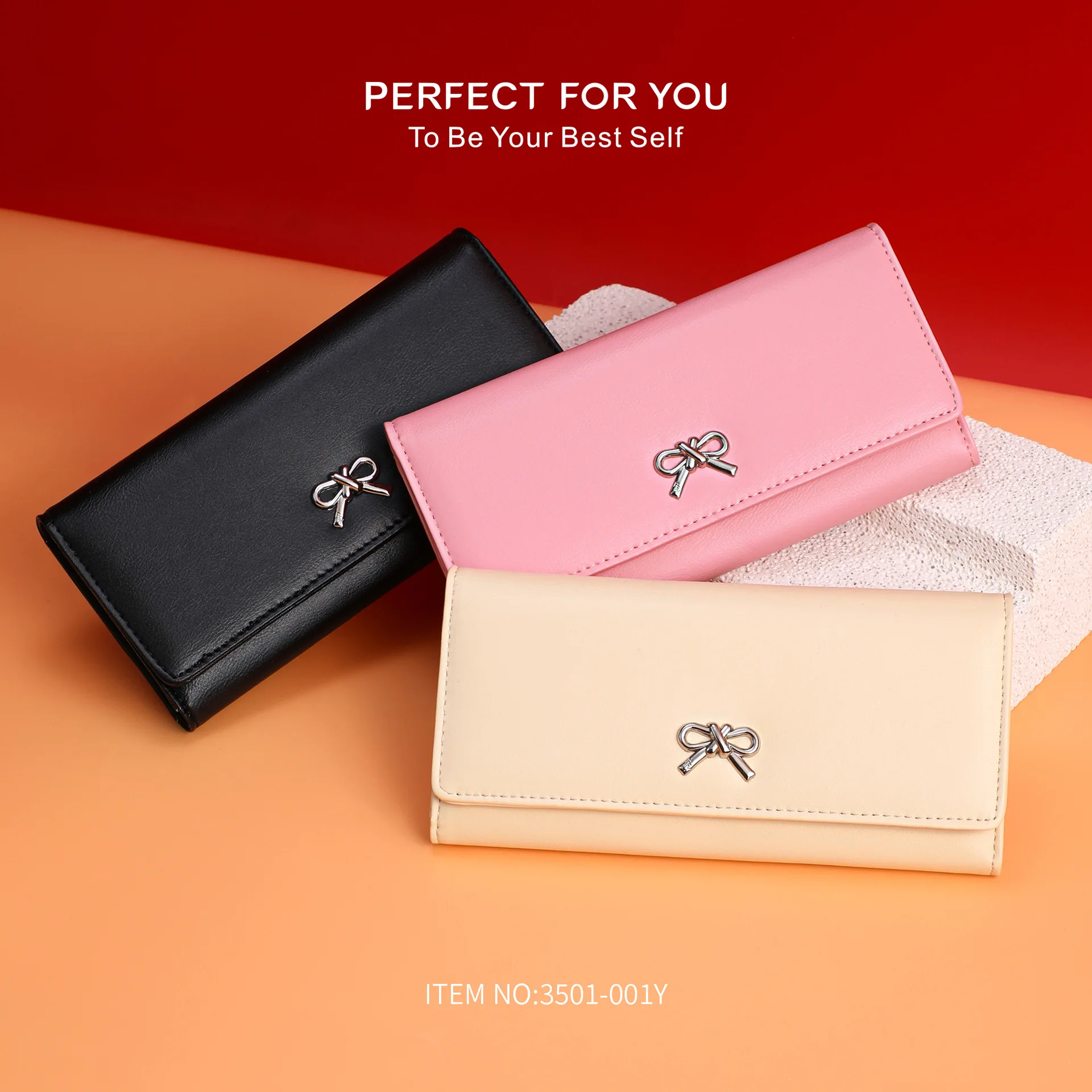 Женская ручная сумка-кошелек большой вместимости и бантом для хранения, длинный кожаный кошелек для хранения.
Женская ручная сумка-кошелек большой вместимости и бантом для хранения, длинный кожаный кошелек для хранения.