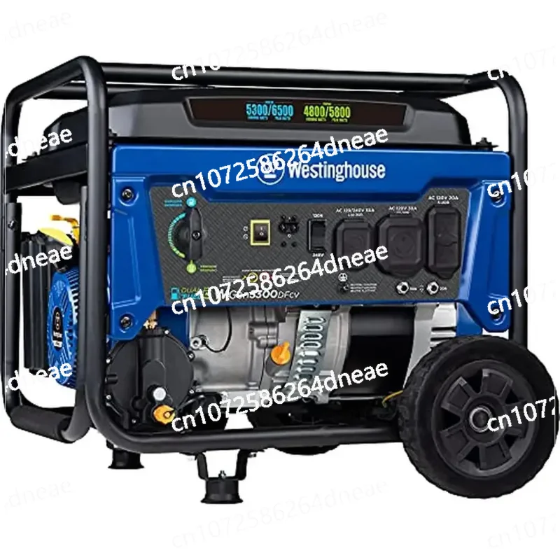 Portable Dual Fuel Generator 6500W Gas Propane 30A Transfer Switch RV Ready CO Sensor Kit
Portable Dual Fuel Generator 6500W Gas Propane 30A Transfer Switch RV Ready CO Sensor Kit
