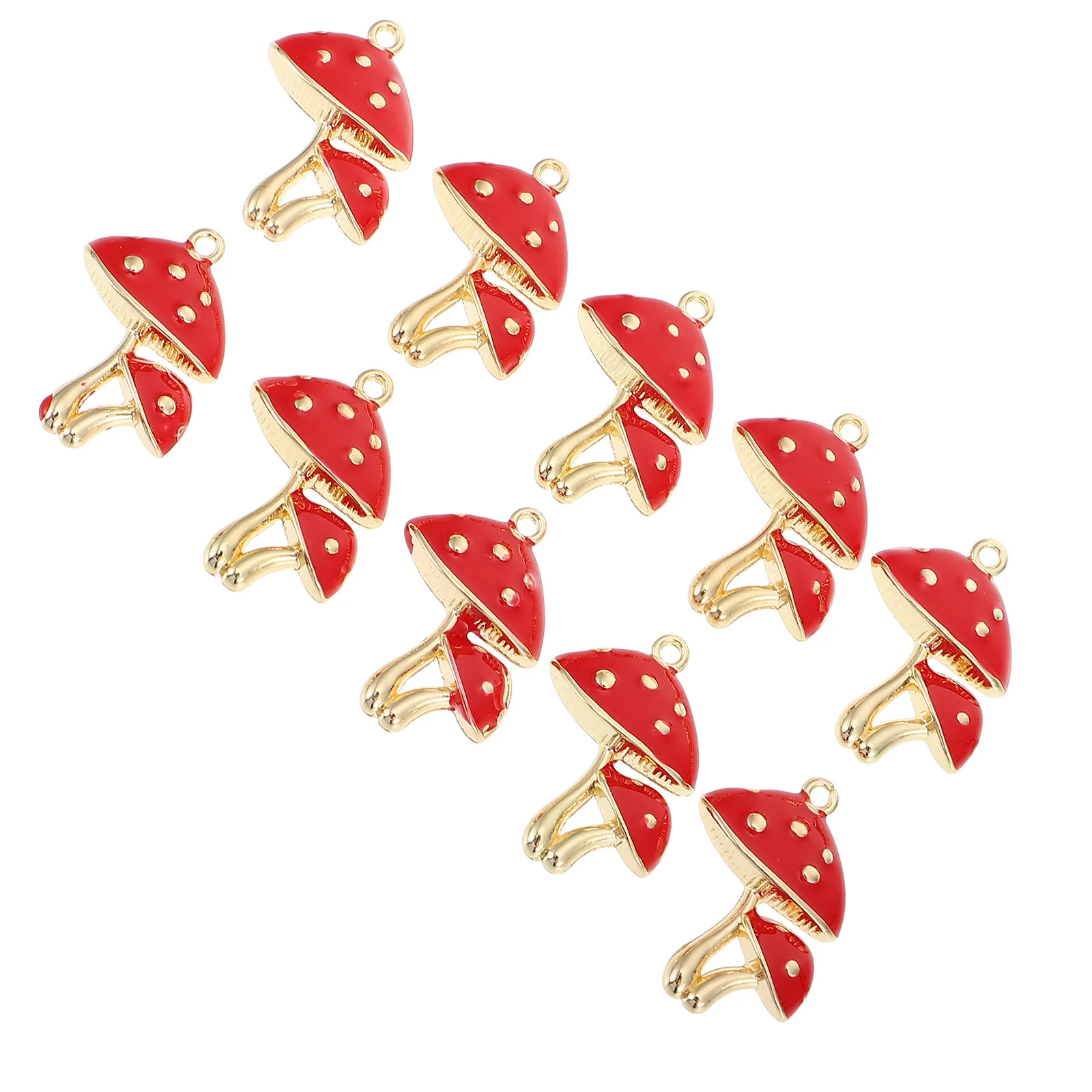 10Pcs Zinc Alloy Mushroom Pendant DIY Craft Supplies for Necklace Bracelet Keyring Ankle Chain Phone Bag Charm Decor Accessories
10Pcs Zinc Alloy Mushroom Pendant DIY Craft Supplies for Necklace Bracelet Keyring Ankle Chain Phone Bag Charm Decor Accessories