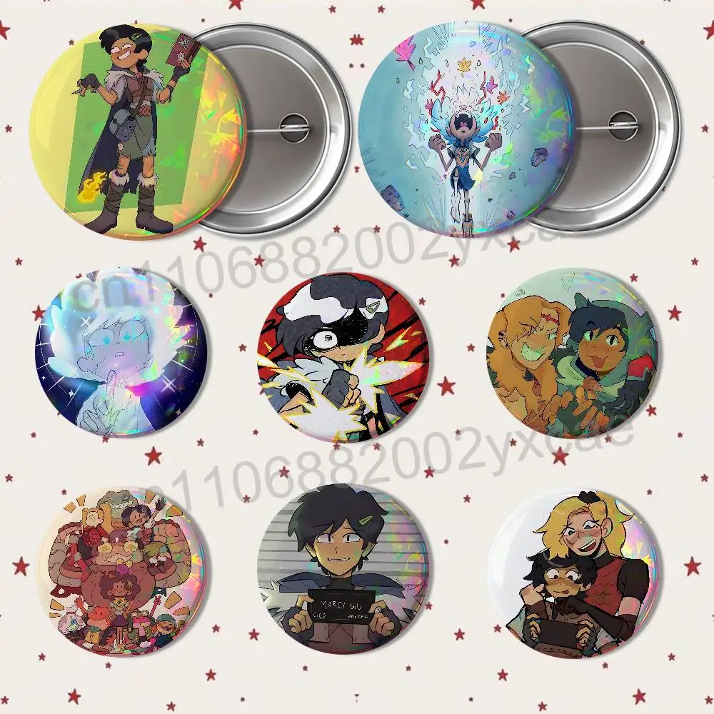 Sasha Marcy Wu Amphibia 58mm 44mm Round Pins Creativity Printed Pictures Text Metal Lapel Badges Brooches Jewelry Gift Wholesale
Sasha Marcy Wu Amphibia 58mm 44mm Round Pins Creativity Printed Pictures Text Metal Lapel Badges Brooches Jewelry Gift Wholesale